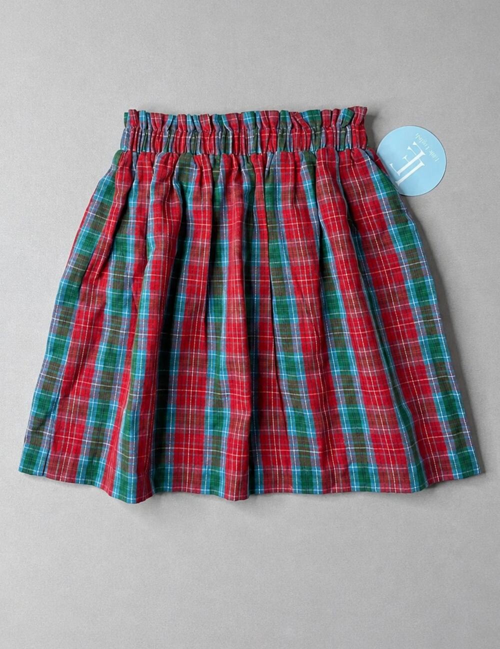 NWT Little English Girls 14 Yrs Skirt Highlands Tartan Plaid Christmas Holiday